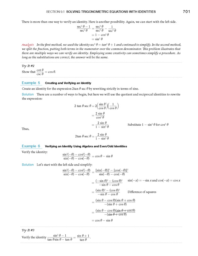 Algebra and Trigonometry - Front Matter 719